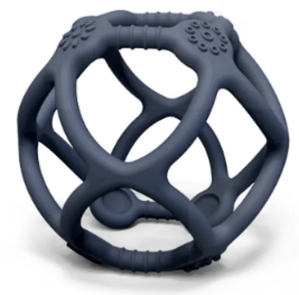 Pallopurulelu silikonista, jossa on taktiilisia pintoja