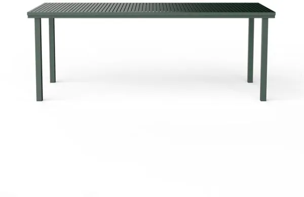 NINE 19 Outdoors Puutarhapöytä 200,5x90 Vihreä