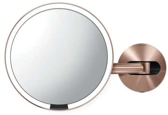 Simplehuman kiinteä seinään asennettava sensoripeili, ruusukulta