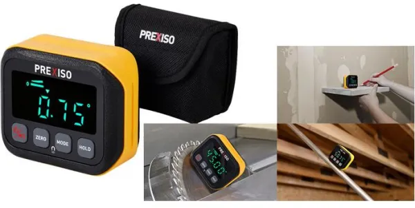 Prexiso Magneettinen digitaalinen kulmamittari PAG90B