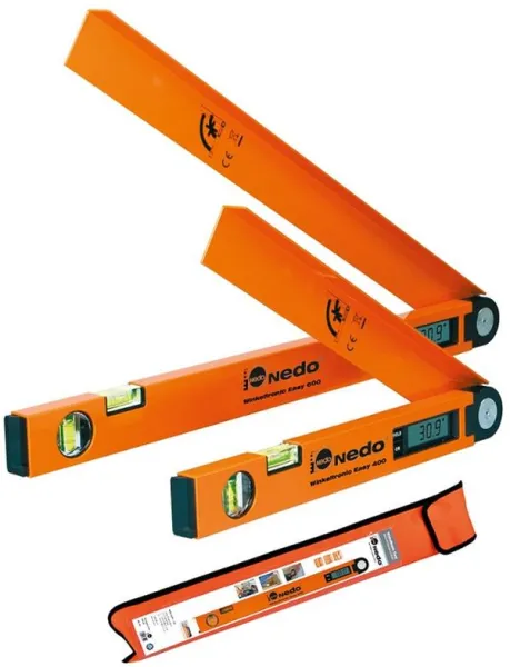 Nedo digitaalinen kulmamittari 600mm 0-200°