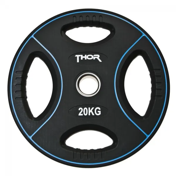 Thor Fitness Painolevy kahvalla 20 kg (1 kpl)